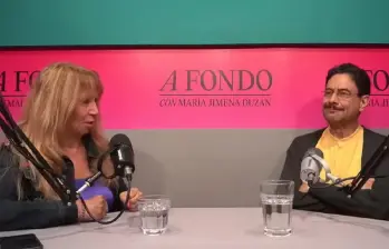 Una de las entrevistas que ha concedido fue en el pódcast de la periodista María Jimena Duzán. FOTO CAPTURA DE VIDEO