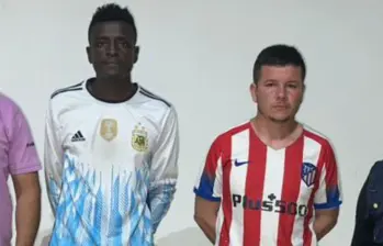 Ángel González Garcés y Édgar Mina Carabalí fueron liberados. FOTO: Defensoría del Pueblo