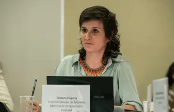 Posse era viceministra de las mujeres. Foto: Redes Sociales ONU.