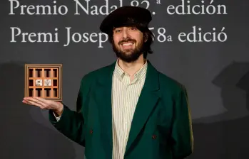 David Uclés tiene 35 años y es uno de los escritores más leídos en España. FOTO Colprensa