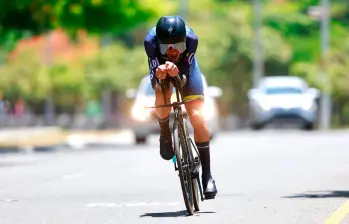 Walter Vargas, el mejor especialista de contrarreloj de América en los últimos siete años. FOTO CORTESÍA FEDECICLISMO