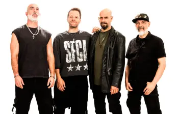 Toby Tobón, Sebastián Yepes, José Lopera y Andy García, son Xmosis. FOTO Cortesía
