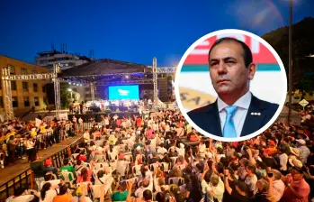 Pese a la convocatoria, el acto dejó inconformidad entre los presentes por la tardanza del presidente y la ausencia de soluciones concretas para la región. FOTO: PRESIDENCIA/COLPRENSA