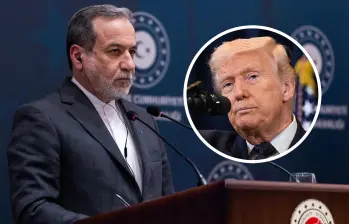 El jefe de la diplomacia iraní, Abás Araqchi, sacudió al tablero internacional al asegurar que un acuerdo definitivo de paz con Estados Unidos podría firmarse en cuestión de días. FOTO: AFP y Getty