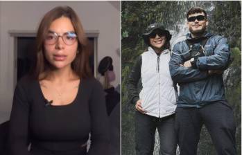 Jois Ramírez, novia de Kevin Bocanegra, el excursionista muerto en el Nevado del Tolima, se pronunció por medio de un video en redes sociales. FOTO: Tomada de redes sociales