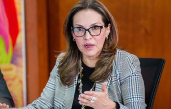 Viviane Morales lideró durante tres semanas el Ministerio de Educación en el gabinete de Abelardo de la Espriella. Foto: MinEducación