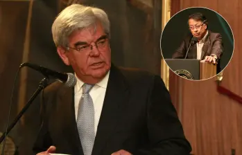 Nilson Pinilla, exmagistrado de la Corte Suprema y Corte Constitucional cuestiona al presidente Gustavo Petro. Foto: Colprensa