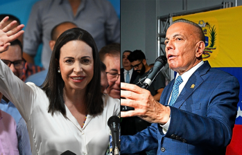 María Corina Machado se negó a apoyar la candidatura presidencial del también opositor Manuel Rosales. Foto: Tomada de X (@VenteVenezuela) | Getty