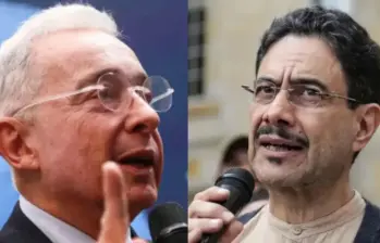 Álvaro Uribe e Iván Cepeda son rivales políticos de larga data. Foto: Colprensa.