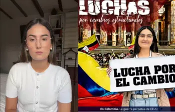 María Alejandra Vallejos, activista y vicepresidenta de la ONG Hijos de los Héroes Col. Foto: redes sociales.