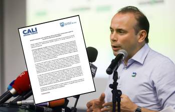 Un juzgado ordenó el arresto del alcalde de Cali, Alejandro Eder, por el desacato a una acción de tutela. La entidad respondió sobre la decisión judicial. Fotos: Colprensa y @AlcaldiaDeCali