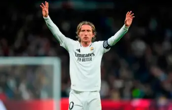 El futbolista croata Luka Modric, de 39 años, es el jugador que más títulos de Champions ha conseguido en la historia con 6. Todos los logró con Real Madrid. FOTO: Getty
