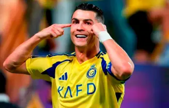 Cristiano Ronaldo, de 40 años, llegó al Al-Nassr de Arabia Saudita a inicios del 2023. Estuvo dos años en ese país. FOTO: GETTY