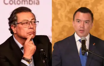 El Gobierno del presidente Gustavo Petro publicó para comentarios un decreto que fija un arancel recíproco del 50% a productos de Ecuador, en respuesta a la “tasa de seguridad” impuesta por ese país y que impacta sectores como alimentos, textiles y farmacéuticos. Foto: Archivo y AFP