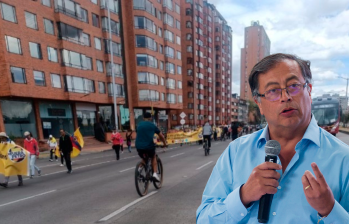 Gustavo Petro convocó a los opositores a construir un “acuerdo nacional”. FOTO CORTESÍA Y CAMILO SUÁREZ 