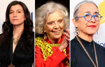 La argentina Samanta Schweblin y las mexicanas Elana Poniatowska y Cristina Rivera Garza son algunas de las candidatas al Nobel de Literatura 2025. FOTOS: Getty