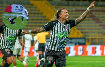 Dayro Moreno está a 16 goles de los 400. FOTOS: X Once Caldas y captura de vídeo