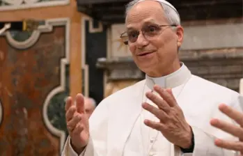 El papa León XIV insistió en la necesidad de acordar la paz en el mundo. FOTO: Cortesía Vaticanews