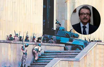 Cerca de 100 personas, incluidos magistrados, murieron durante la toma del Palacio de Justicia. Foto: Colprensa