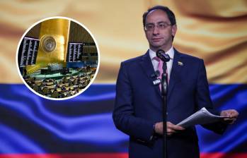 El vicepresidente José Manuel Restrepo asistirá a la Asamblea General de Naciones Unidas en Nueva York, en representación del gobierno de Abelardo de la Espriella. Foto: Colprensa.