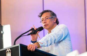 Esta fue la aprobación en América Latina que obtuvo el presidente Gustavo Petro en una encuesta de CB Global Data. FOTO: Colprensa 