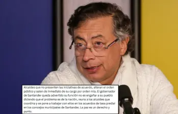 Gustavo Petro, presidente de Colombia, escribió el mensaje a través de su cuenta de X (antes Twitter). Foto: Colprensa/ Redes sociales.