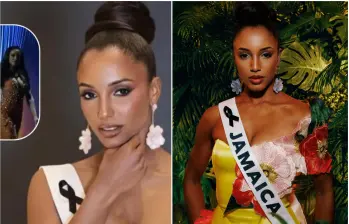 La representante de Jamaica en Miss Universo 2025, Gabrielle Henry. FOTO: Captura video de redes sociales y @MissUniverse 