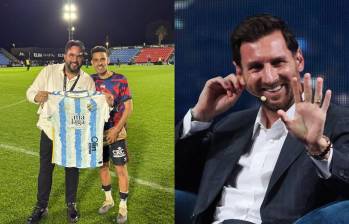 Juan Carlos Trujillo es un empresario colombiano que con su grupo inversor ha estado presente en clubes de España, Suiza y Colombia. Ahora hará uno de los grandes negocios con Lionel Messi. Fotos: Instagram @jktrujillo78 y Getty Images