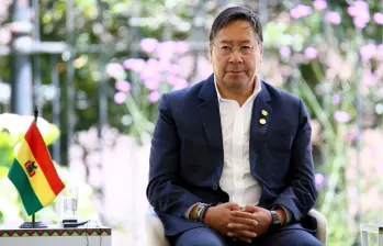 Presidente de Bolivia, Luis Arce. Foto: Colprensa