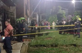 Este fue el lugar donde se presentó el homicidio dela mujer. FOTO: Cortesía