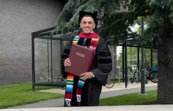 Un migrante indocumentado en Estados Unidos se graduó en la universidad más prestigiosa del mundo. FOTOS: Tomadas de redes sociales