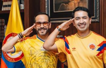 Después de la primera vuelta, Briceño anunció su apoyo al actual presidente Abelardo de la Espriella y se reunió con él. FOTO: X @danielbricen 