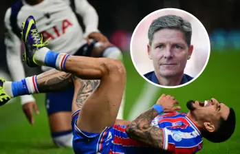 Daniel Muñoz se volvió a lesionar a menos de 100 días para el inicio del Mundial de fútbol que se disputará en Estados Unidos, Canadá y México, desde el próximo 11 de junio. FOTO: AFP y Getty