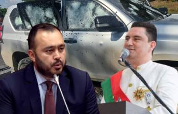 El congresista Jairo Castellanos y el gobernador de Arauca, Renson Martínez. Foto: Colprensa/Cortesía.