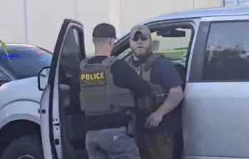 David Brouillette, 37 años, es el agente que, presuntamente, le disparó a Durán. FOTO: CAPTURA DE PANTALLA.