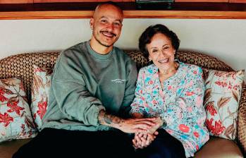 Los hermanos Andrés y Blanca Uribe comparten el amor por la música, así la vivan en diferentes géneros. Toda una familia muy musical y talentosa. Foto: Manuel Saldarriaga