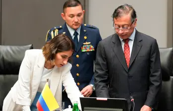 Sarabia asumió como canciller el pasado 29 de enero. Es decir, su permanencia en el cargo se extendió por poco más de cinco meses. FOTO: PRESIDENCIA