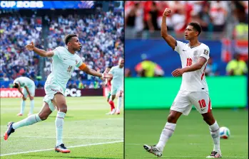 Kylian Mbappé con 8 goles es uno de los principales goleadores del Mundial. FOTO: X Kylian Mbappe y England