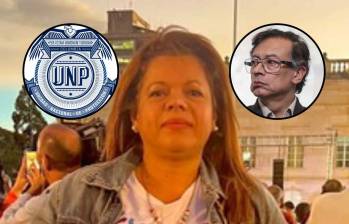 Mary Luz Herrán tuvo dos hijos con el expresidente Gustavo Petro: Andrea y Andrés Gustavo. Foto: Colprensa/UNP.