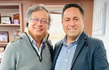 Gustavo Petro había vinculado a su equipo de trabajo al mexicano Germán Trejo con el fin de que mejorarán sus alocuciones y estrategia de comunicaciones de cara a las elecciones del 2026 ignorando algunas denuncias por presunta estafa. Foto: Presidencia