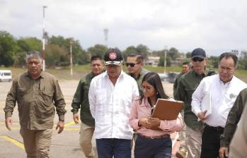 Es la segunda vez en dos meses que el presidente Petro visita la región del Catatumbo. FOTO: Presidencia