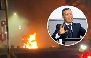 Pedro Sánchez señala al ELN por atentado en Cúcuta y anuncia ofensiva de la Fuerza Pública. Foto: captura de video redes sociales @WcarrilloM