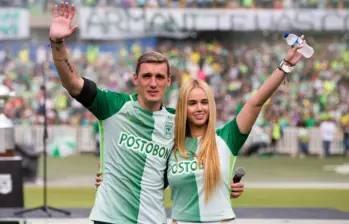 La empresaria Daniela Rendón Alzate, pareja del portero de Atlético Nacional Franco Armani, denunció el hurto de sus pertenencias personales y de las de su esposo en un vuelo de Avianca. FOTO: Colprensa