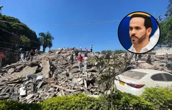 Destrozos en Cali, una de las ciudades más afectadas por el terremoto. Foto: Andrés F. Carmona B. - EL COLOMBIANO.