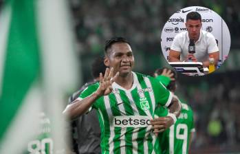 Alfredo Morelos lleva 5 goles y 2 asistencias en 9 partidos jugados bajo la dirección de Lucas González. FOTO: Manuel Saldarriaga y captura de vídeo
