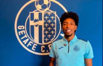 Johan Mojica, nuevo jugador del Getafe. FOTO: Captura de vídeo