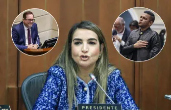 La cartagenera Nadia Blel se convirtió en la candidata con más votos al Senado en estas elecciones. Lidio García y Jota Pe la siguen. Fotos: Colprensa