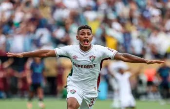La transpiración de los jugadores durante los juegos es evidente, por el intenso calor que acompaña algunos de los partidos del Mundial de Clubes. FOTO TOMADA X@FluminenseFC