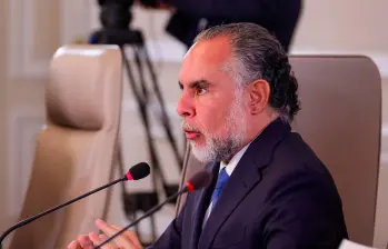 Según Benedetti, los audios revelados “no dicen nada y solo demuestran el daño que algunos quieren hacerme”. El abogado reclamó, por su parte, que el hoy ministro no pagó sus honorarios completos. FOTO: PRESIDENCIA