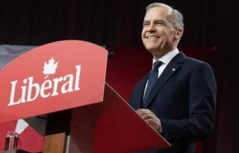 El Partido Liberal ya eligió al que sucederá a Justin Trudeau. FOTO: Tomada de X @MarkJCarney